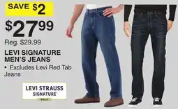 Dunham's Sports LEVI SIGNATURE MEN'S JEANS offer