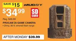 Dunham's Sports PROCAM 20 GAME CAMERA offer