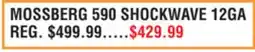 Dunham's Sports MOSSBERG 590 SHOCKWAVE 12GA offer