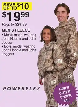 Dunham's Sports MEN'S FLEECE offer