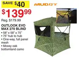 Dunham's Sports MUDDY OUTLOOK EVO MAX 270 BLIND offer