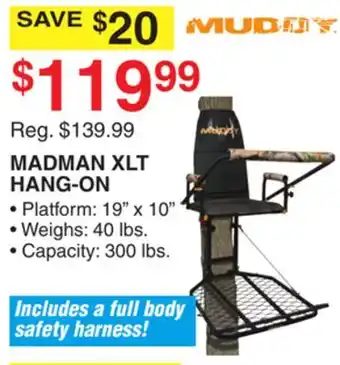 Dunham's Sports MADMAN XLT HANG-ON offer