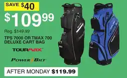 Dunham's Sports TPS 7000 OR TMAX 700 DELUXE CART BAG offer
