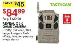 Dunham's Sports REVEAL X 3.0 GAME CAMERA offer