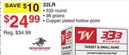 Dunham's Sports WINCHESTER 22LR offer