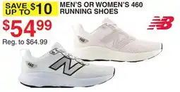 Dunham's Sports NEW BALANCE MEN'S OR WOMEN'S 460 RUNNING SHOES offer