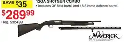 Dunham's Sports MAVERICK 12GA SHOTGUN COMBO offer