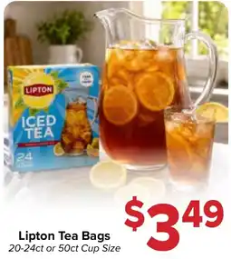 Valu Market Lipton Tea Bags offer