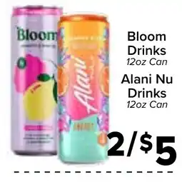 Valu Market Bloom Drinks offer