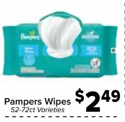 Valu Market Pampers Wipes offer