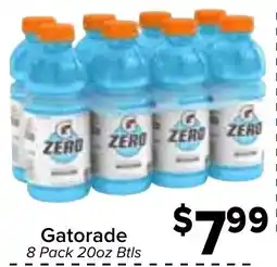Valu Market Gatorade Zero offer