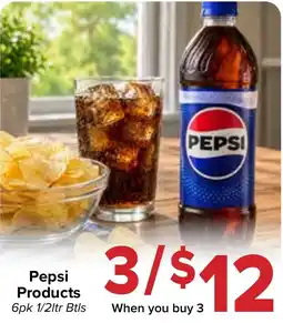 Valu Market Pepsi Products offer
