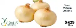 Valu Market Vidalia Onions offer