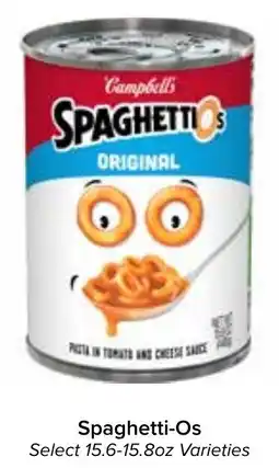 Valu Market Campbell's Spaghetti-Os offer