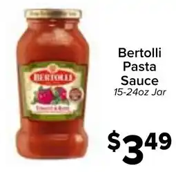 Valu Market Bertolli pasta sauce offer