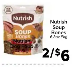 Valu Market Nutrish soup bones dog food offer