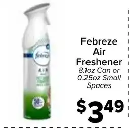 Valu Market Febreze air freshener offer