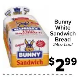Valu Market Bunny white sandwich bread offer