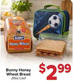 Valu Market Bunny Honey Wheat Bread offer