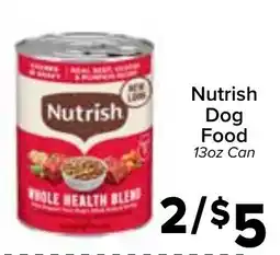 Valu Market Nutrish dog food offer