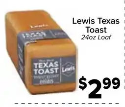 Valu Market Lewis texas toast offer