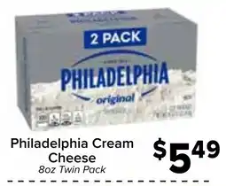 Valu Market Philadelphia Cream Cheese offer