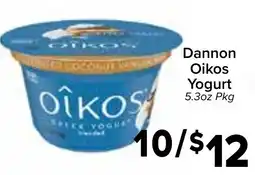Valu Market Dannon Oikos Yogurt offer