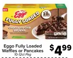 Valu Market Eggo Fully Loaded Waffles or Pancakes offer