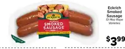 Valu Market Eckrich smoked sausage offer