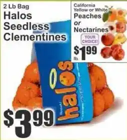 Key Food Halos Seedless Clementines offer