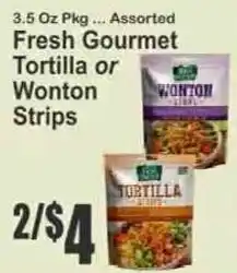 Key Food Fresh Gourmet Tortilla or Wonton Strips offer