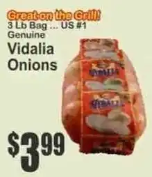 Key Food Genuine Vidalia Onions offer