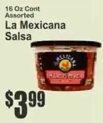 Key Food La Mexicana Salsa offer