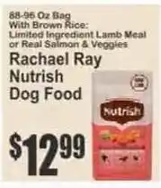 Key Food Rachel Ray Nutrish Dog Food offer