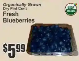 Key Food Fresh Blueberries offer