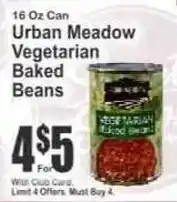 Key Food Urban Meadow Vegetarian Baked Beans offer