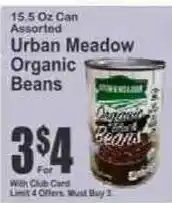 Key Food Urban Meadow Organic Beans offer