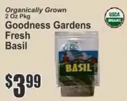 Key Food Goodness Gardens Fresh Basil offer