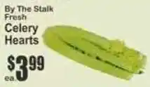 By The Stalk Fresh Celery Hearts