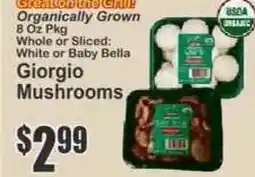 Key Food Giorgio Mushrooms offer