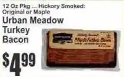 Key Food Urban Meadow Turkey Bacon offer