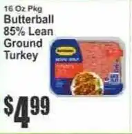 Key Food Butterball ground turkey offer