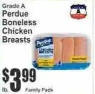 Key Food Perdue boneless chicken breasts offer