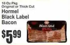Key Food Hormel black label bacon offer
