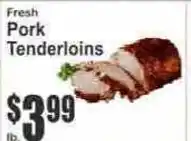 Key Food Fresh Pork Tenderloins offer