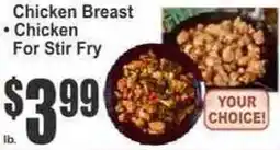 Key Food Chicken Breast Chicken For Stir Fry offer