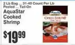 Key Food AquaStar Cooked Shrimp offer