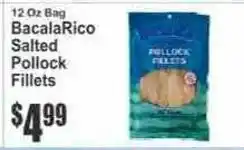 Key Food BacalaRico Salted Pollock Fillets offer