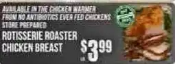 Key Food Rotisserie Roaster Chicken Breast offer