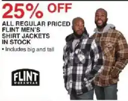 Dunham's Sports Flint men's shirt jackets offer